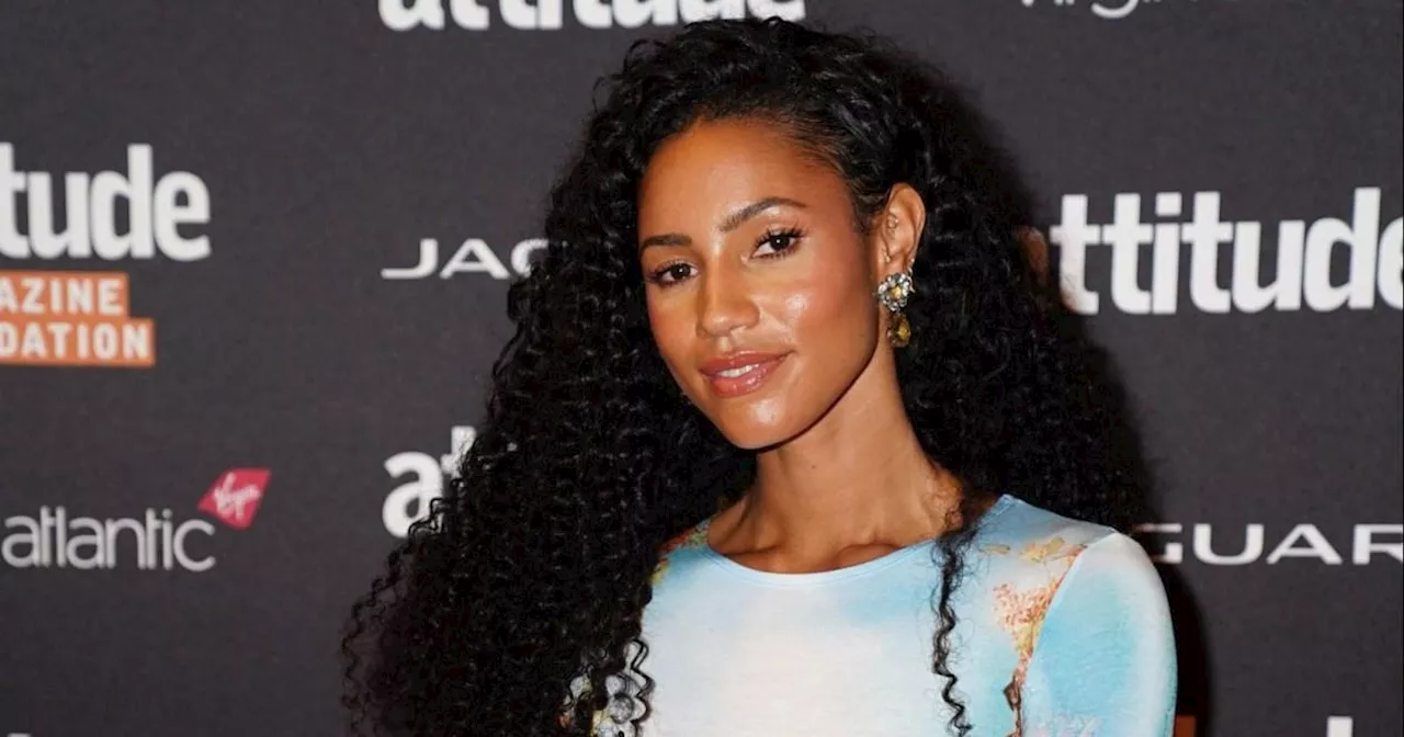 Vick Hope stuns in naked dress at Attitude Awards 2023