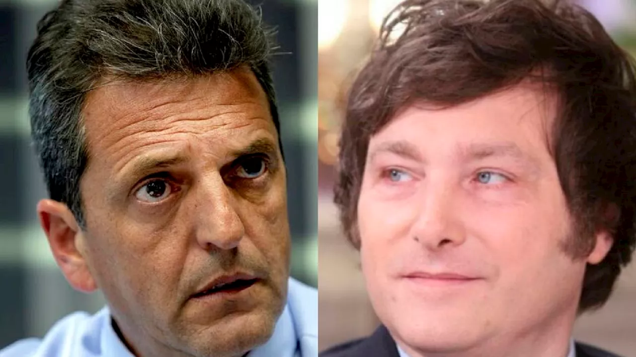 Javier Milei esquivó la propuesta de Sergio Massa de realizar un psicotécnico: qué dijo