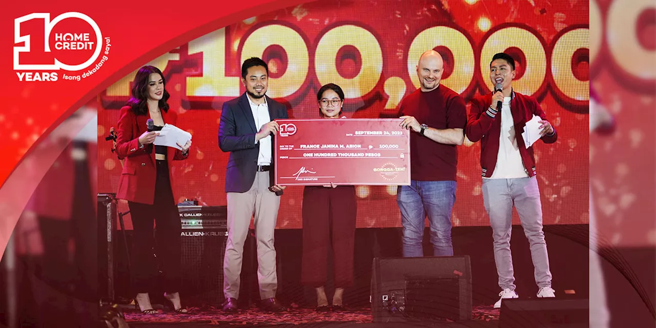 Home Credit Philippines honors its 10-millionth customer with waived loan, special cash prize