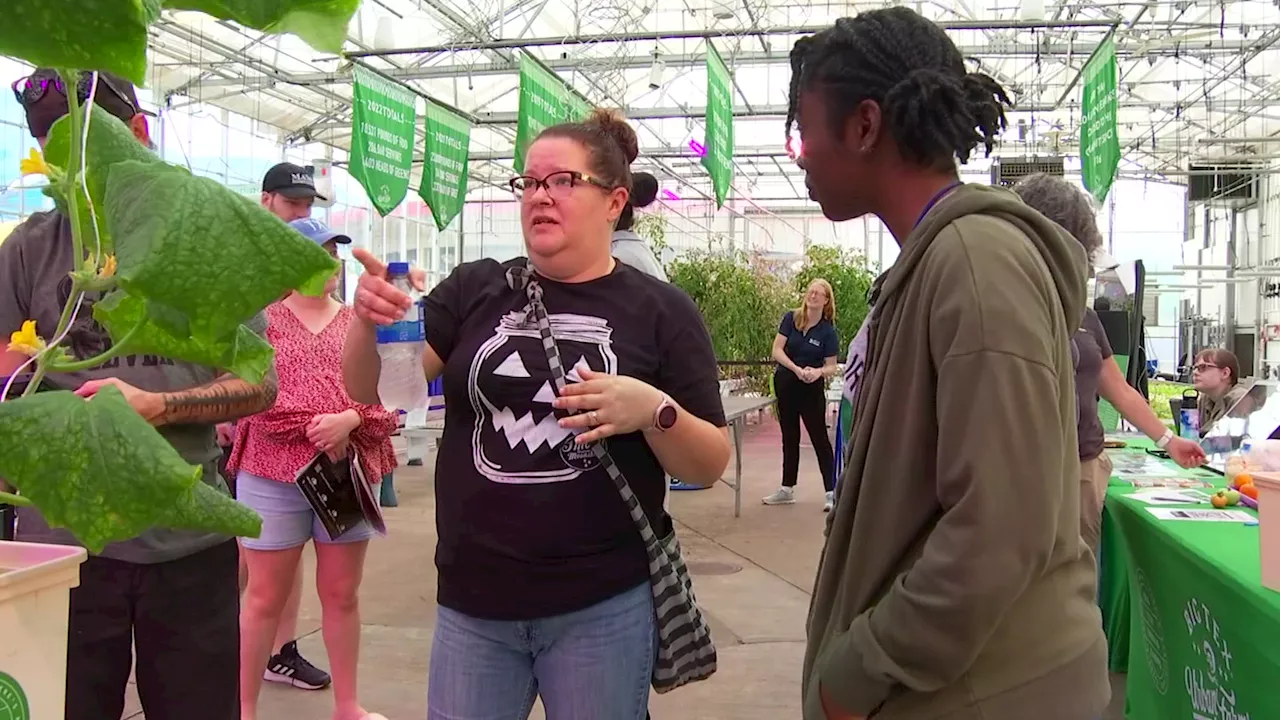 Big Tex Urban Farm working with high school interns to spark interest in horticulture