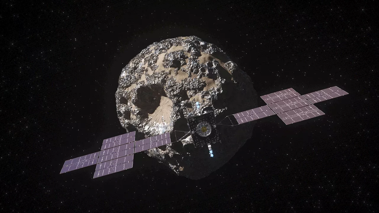 NASA's Psyche mission will study an asteroid to learn how planets may have formed