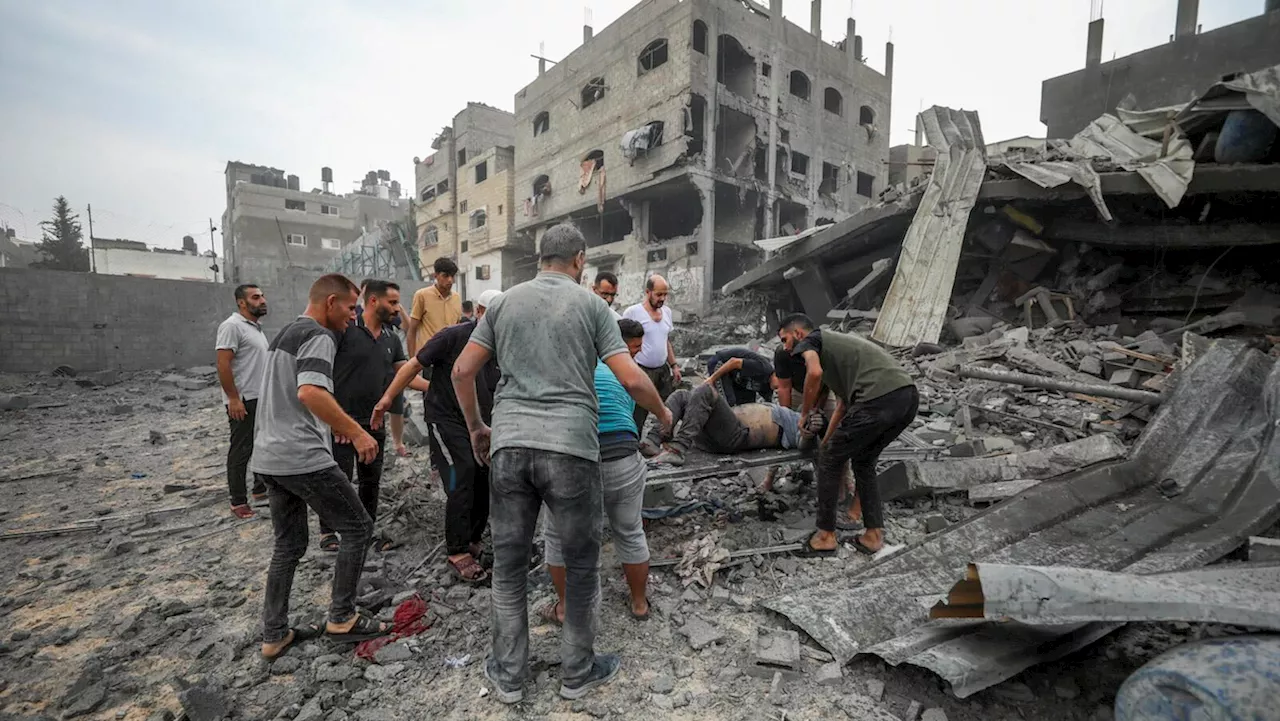 Israeli strikes demolish entire Gaza neighborhoods as sealed-off territory faces imminent blackout