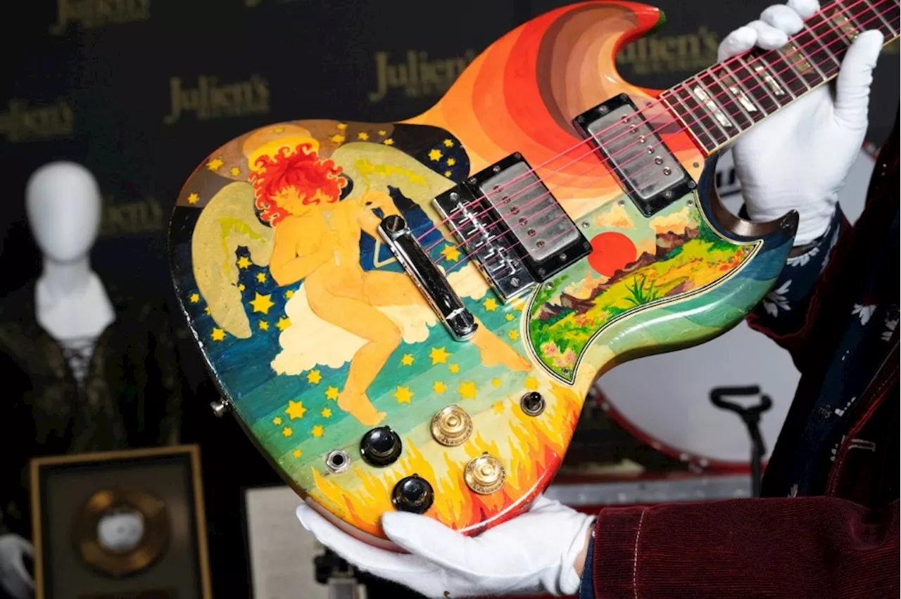 Nice pick up: Guitars owned by Clapton, Cobain hit auction block