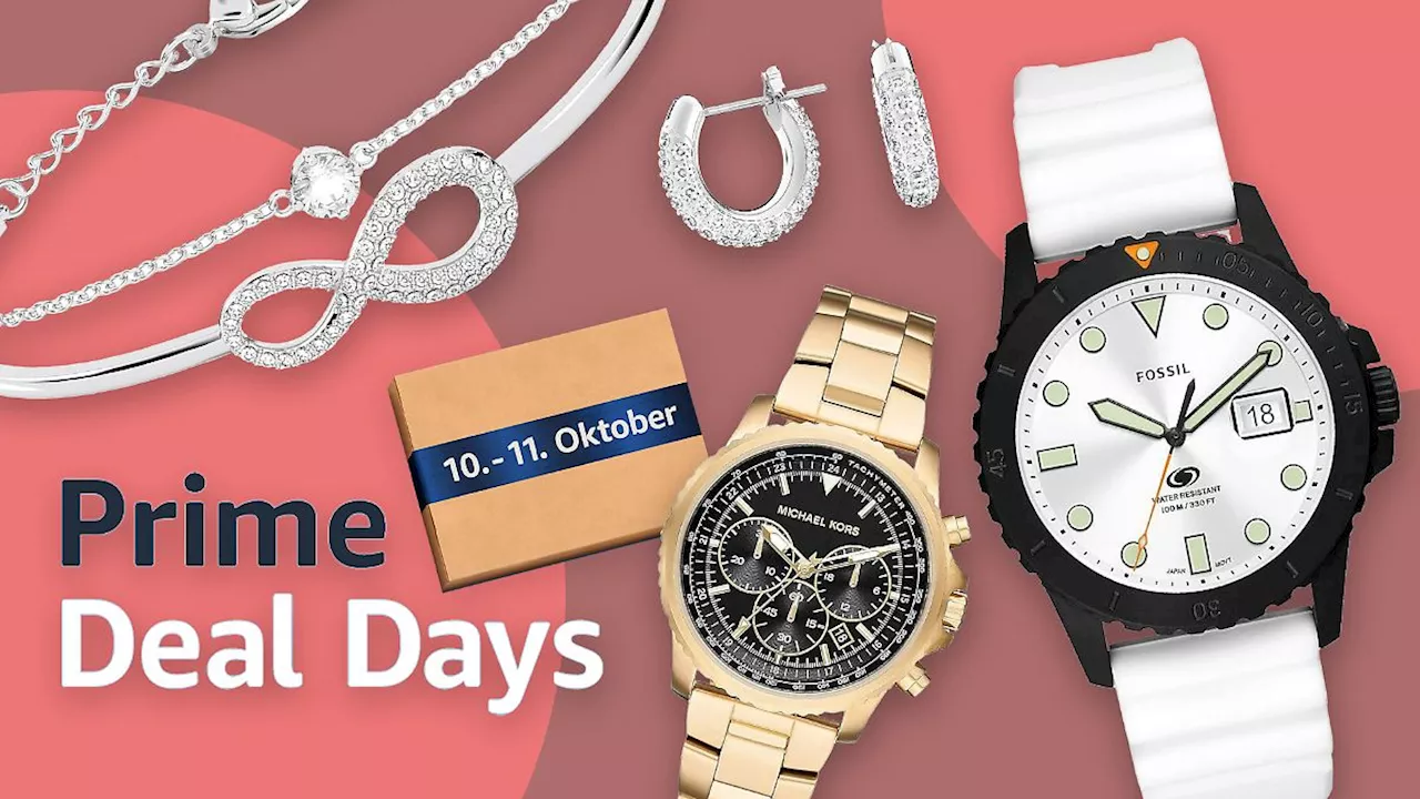 Uhren und Schmuck am Prime Day: Luxus-Deals zum Mini-Preis