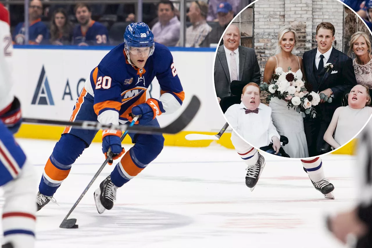 Islanders’ Hudson Fasching motivated by siblings: ‘Be grateful for everything you can do’