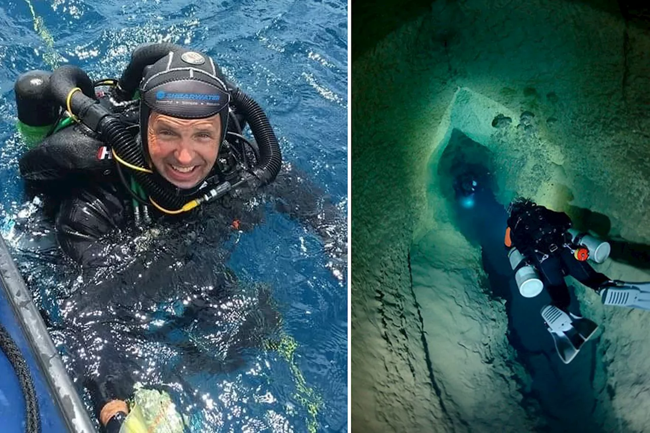 Renowned diver Brett Hemphill dies in Texas cave where he set US record one decade ago