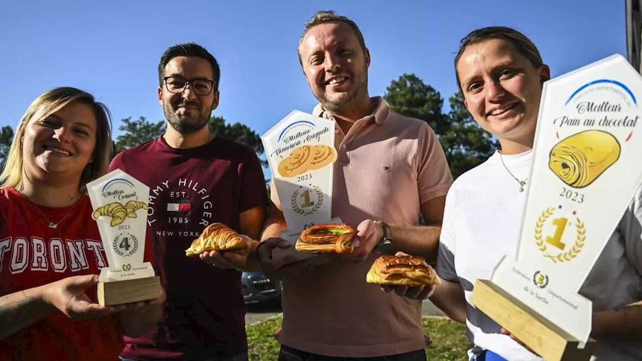 « C’est une belle reconnaissance » : son pain au chocolat est le meilleur de Sarthe