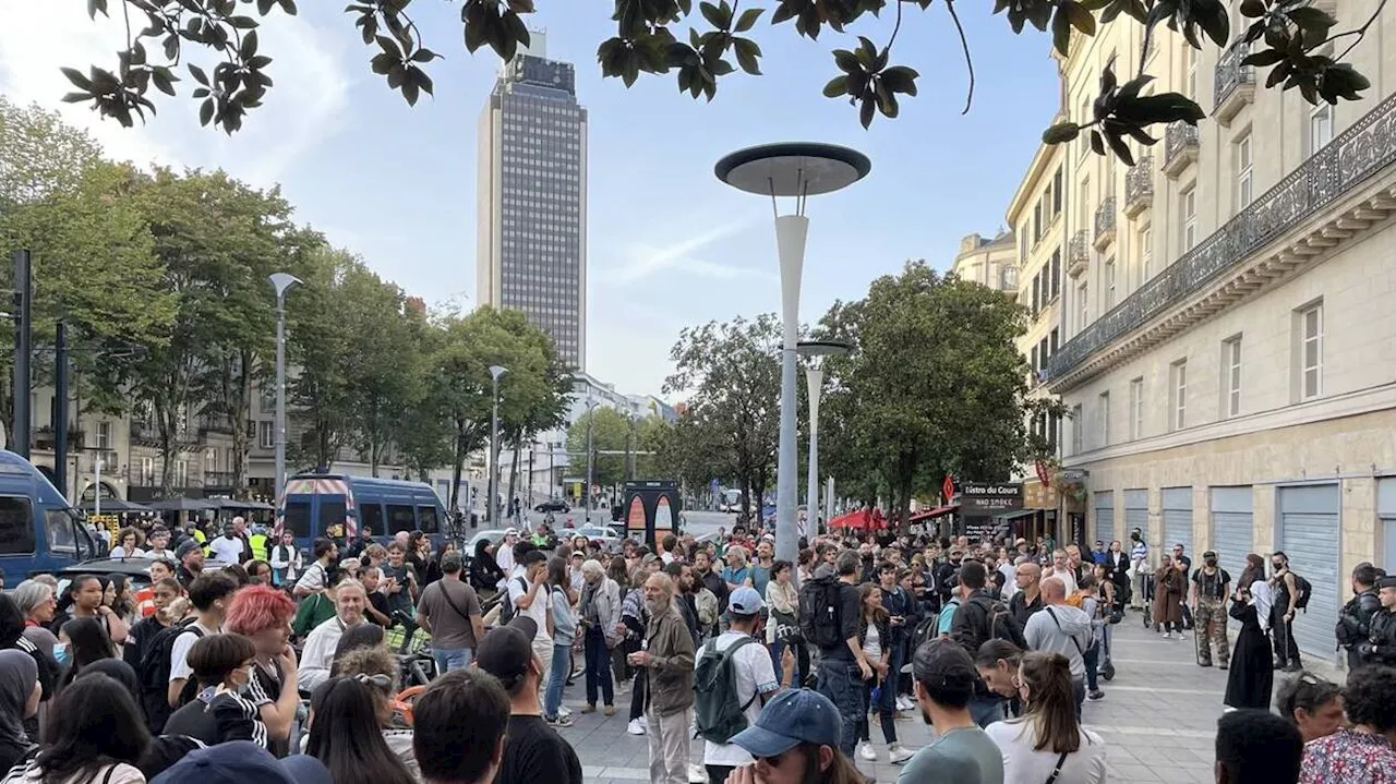 Des manifestants interpellés à l’issue de la manifestation interdite en soutien à la Palestine