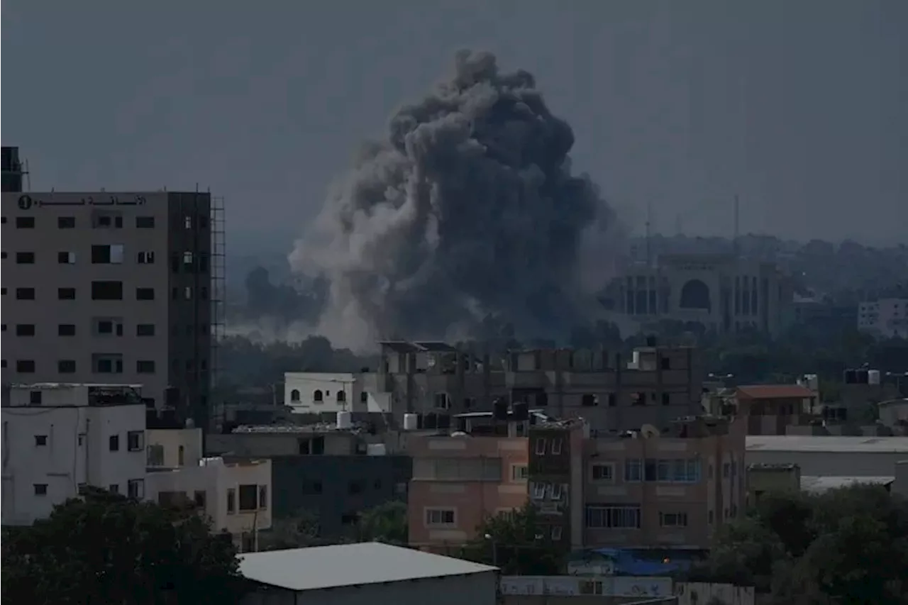 Israeli strikes demolish entire Gaza neighborhoods as sealed-off territory faces imminent blackout