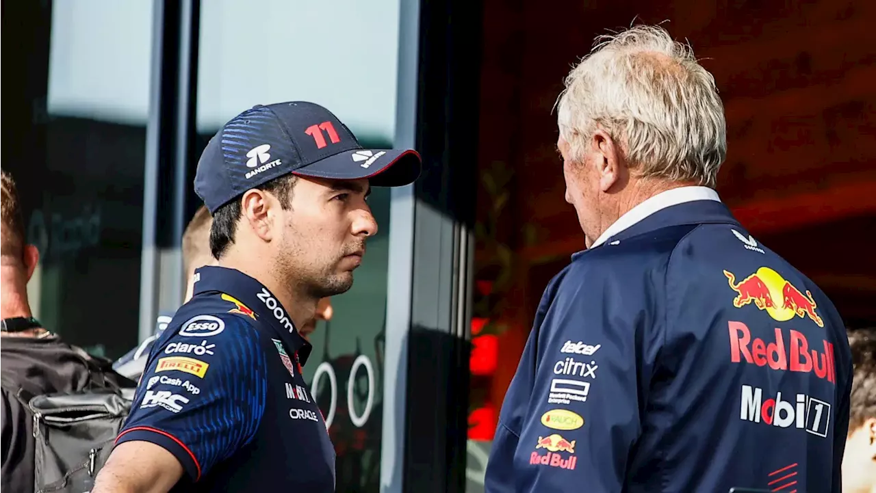 More Sergio Perez speculation rises after latest Helmut Marko comments