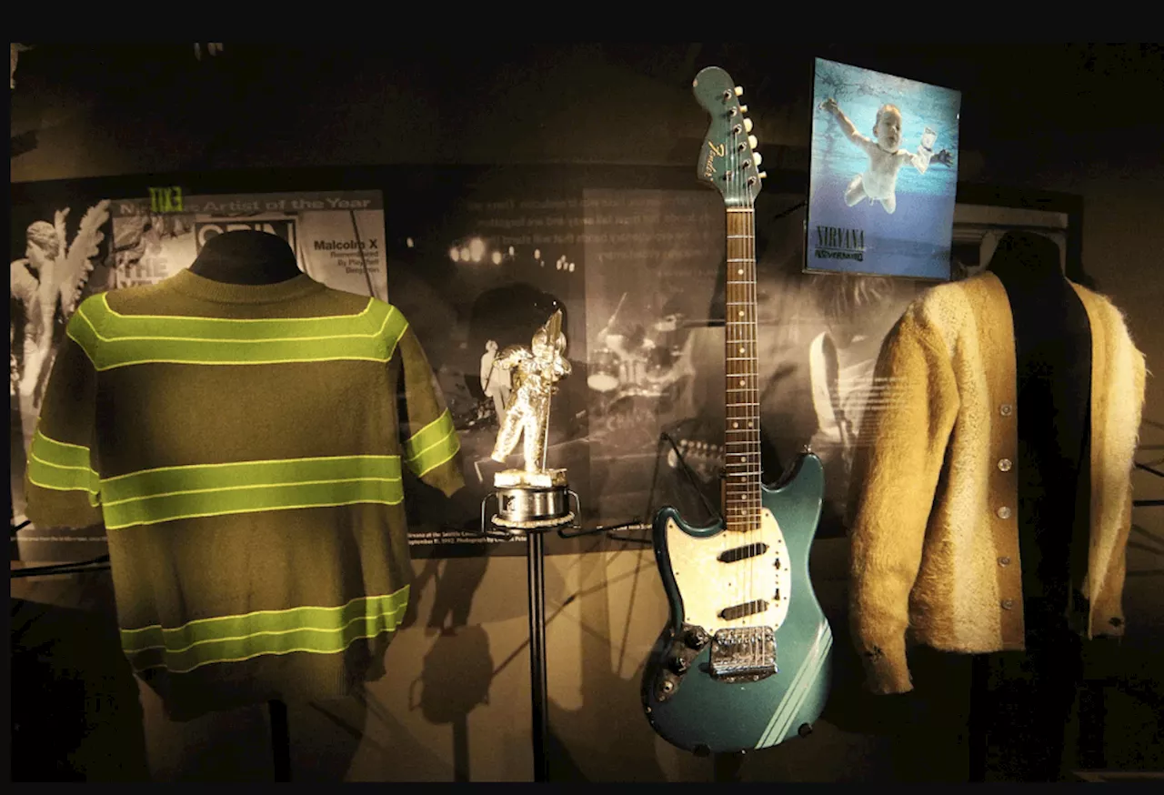 Eric Clapton and Kurt Cobain guitars could fetch up to $2 million each at auction