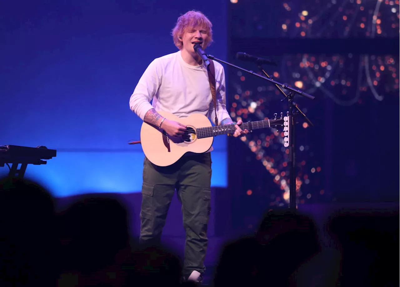 Ed Sheeran Joins British Group Busted to Perform 'Who's David'