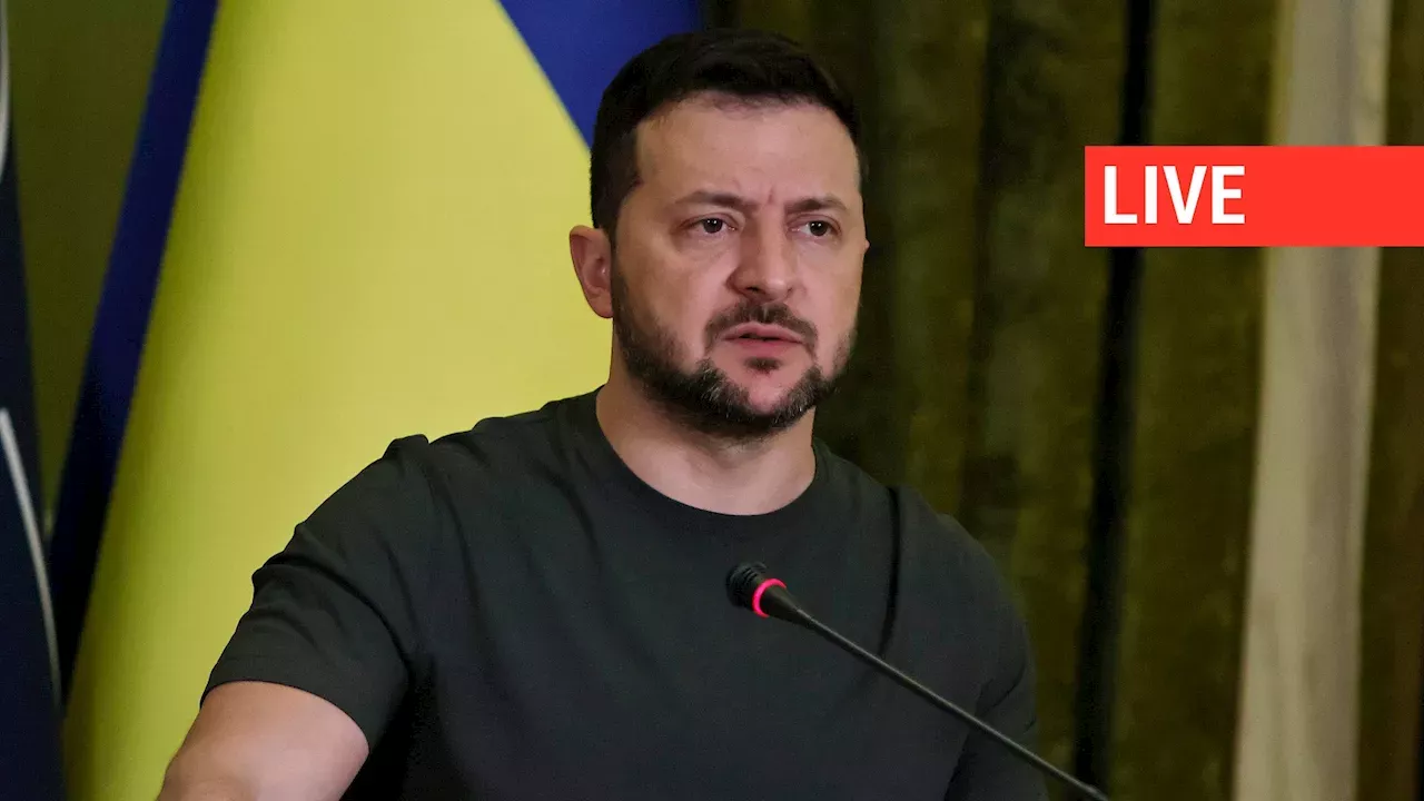 Direct – Guerre En Ukraine : Volodymyr Zelensky Zelensky Juge Sa Visite ...