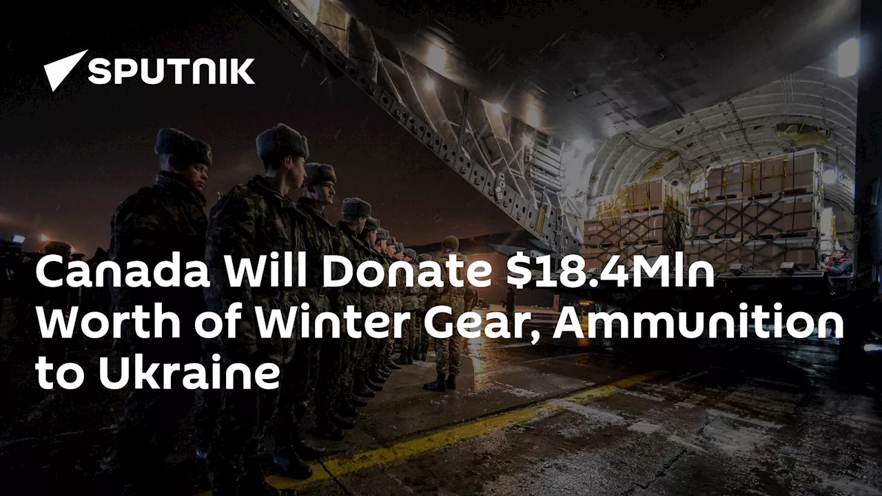 Canada Will Donate $18.4Mln Worth of Winter Gear, Ammunition to Ukraine