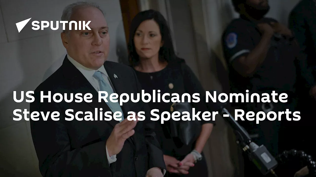 US House Republicans Nominate Steve Scalise as Speaker – Reports