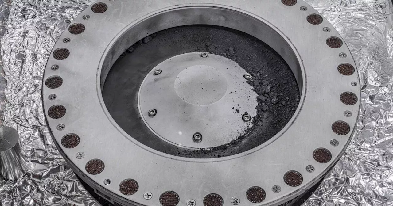 NASA shows off its first asteroid samples delivered by a spacecraft