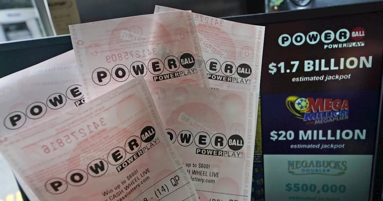 Second biggest lottery prize ever is up for grabs in Powerball drawing