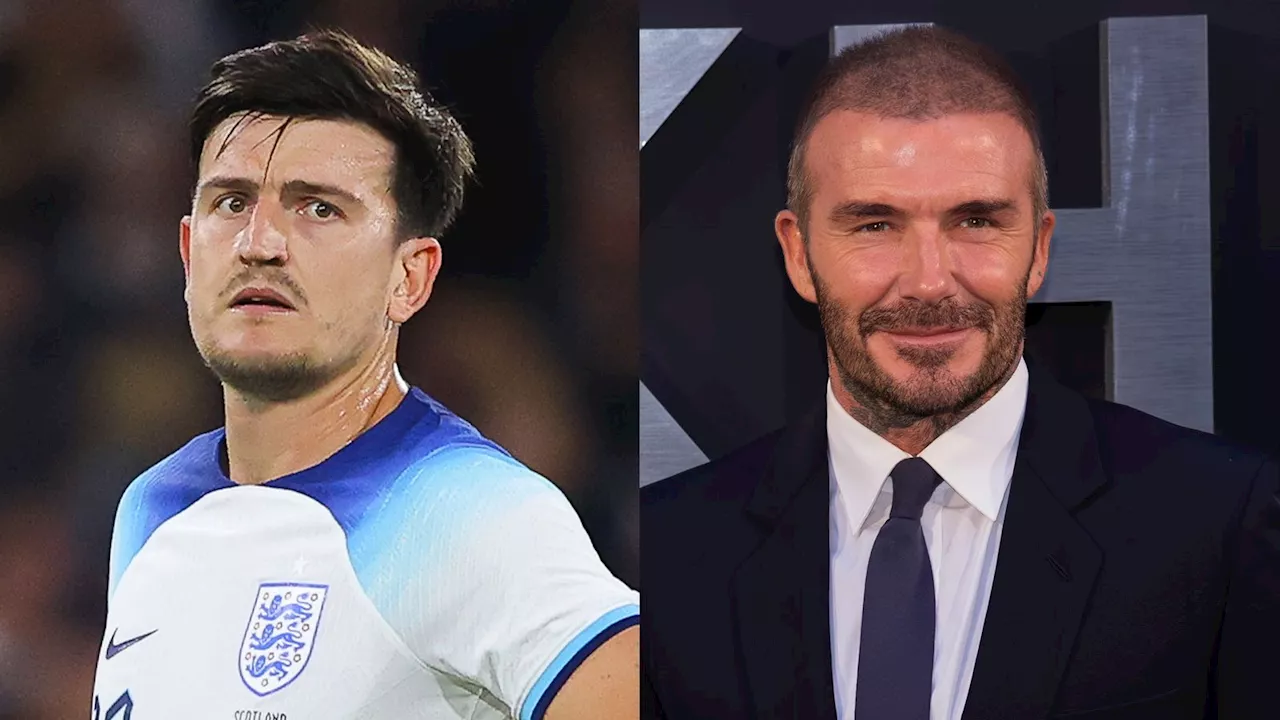 Harry Maguire: Manchester United defender says David Beckham reached out to him after Scotland-England abuse