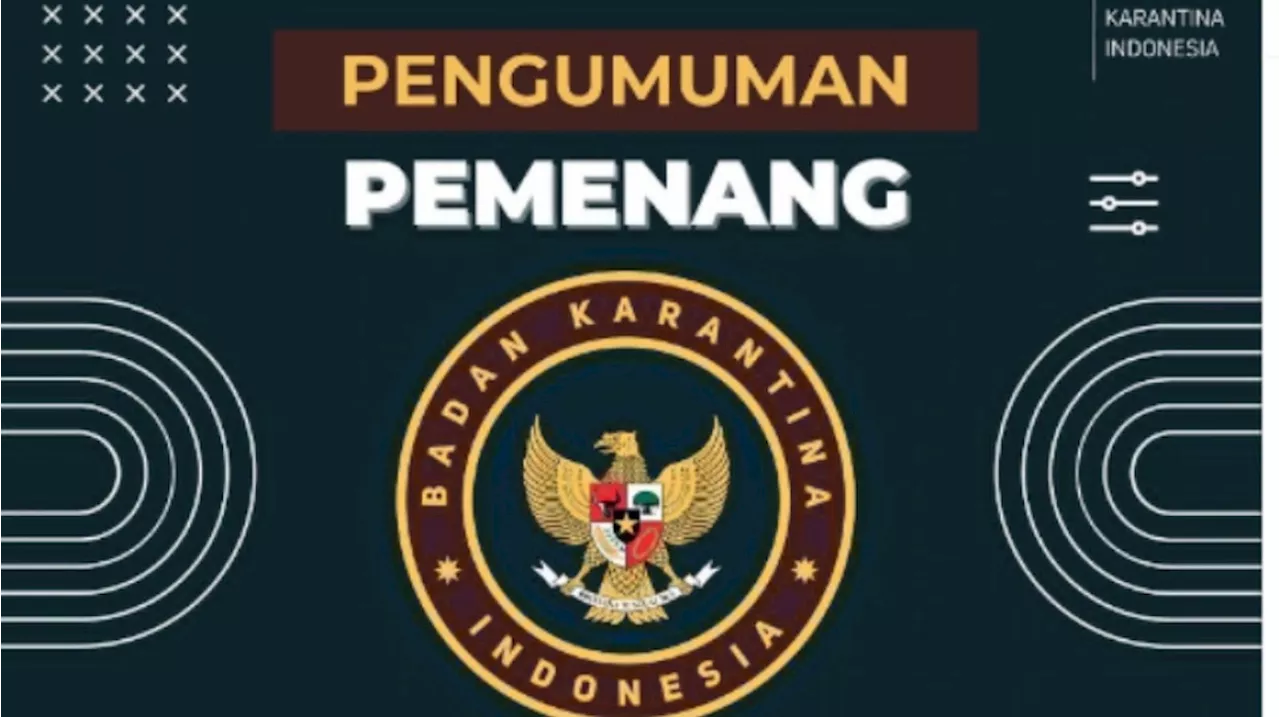 Kontroversi Lomba Desain Logo Barantin yang Dimenangkan Orang Dalam, Kok Bisa?