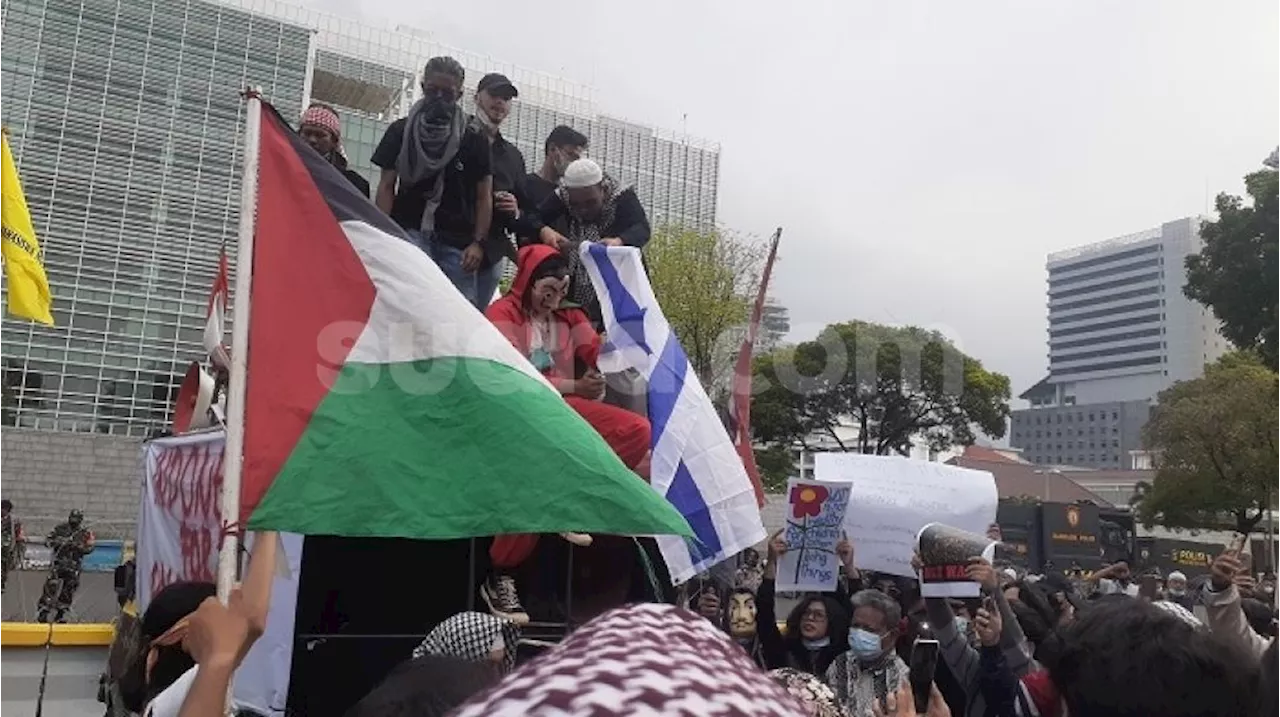 Tuntut Kemerdekaan Palestina, Seribu Massa FPI Geruduk Kedubes AS Siang Ini