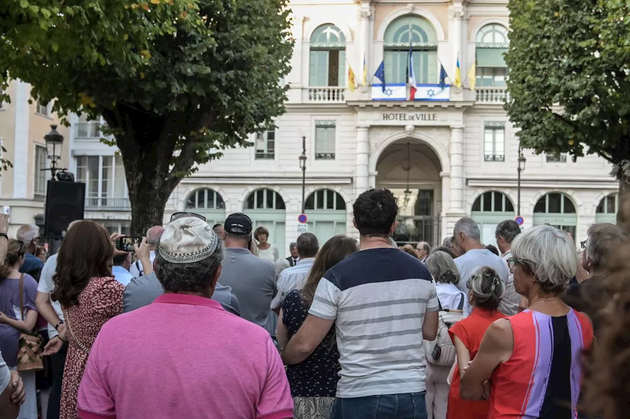 Attaque du Hamas contre Israël : à Pau, ils se sont réunis pour dénoncer la barbarie