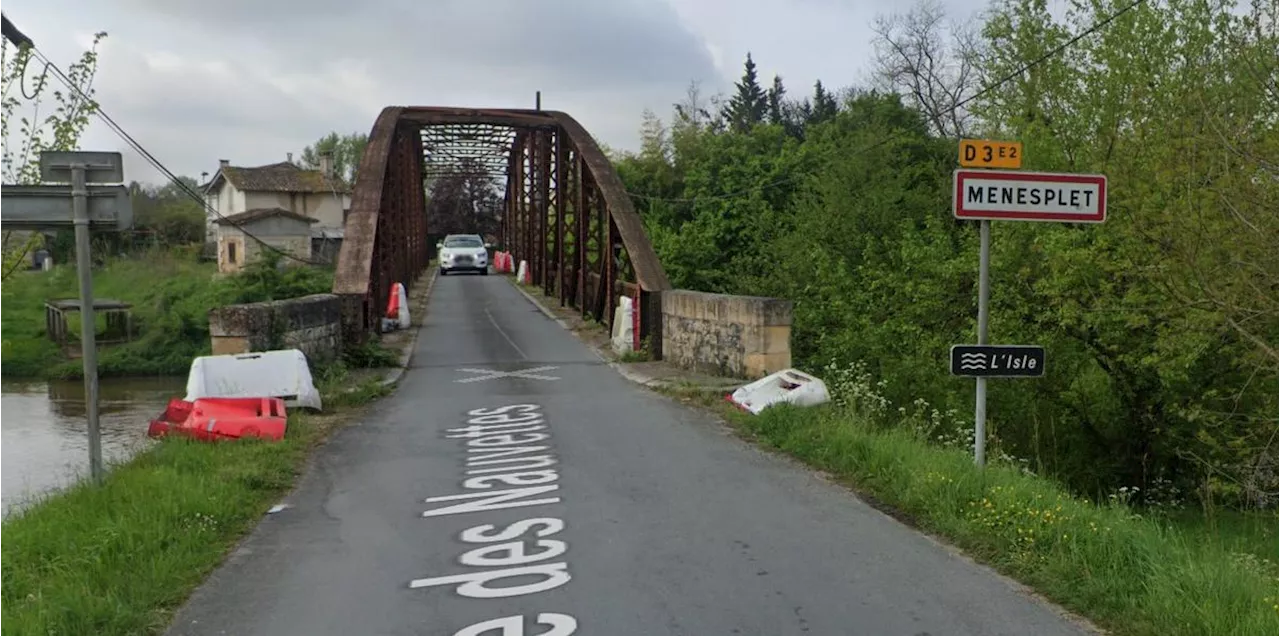 Les travaux du pont de Ménesplet, en Dordogne, vont se prolonger