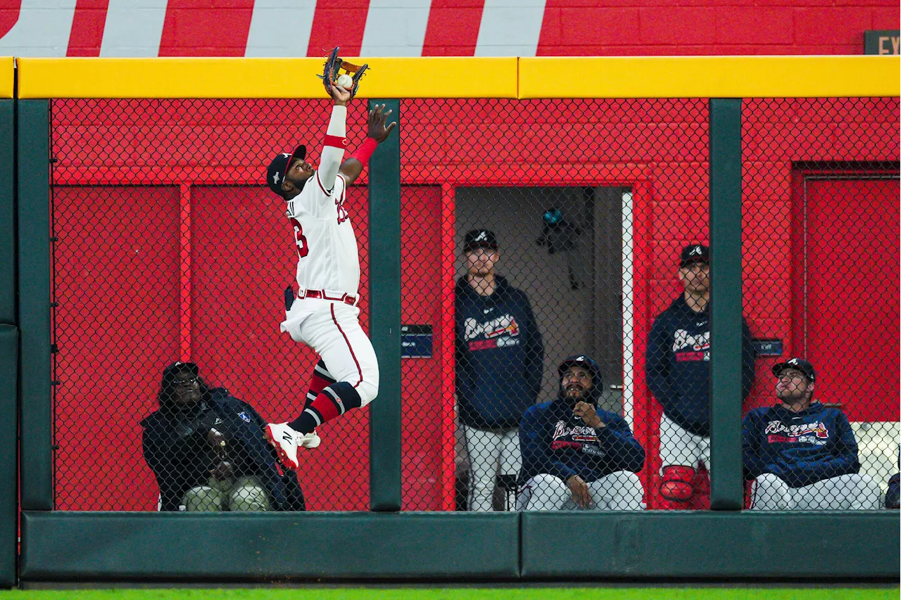 Reliving 14 seconds of mayhem, from Michael Harris II’s catch to Bryce Harper’s retreat