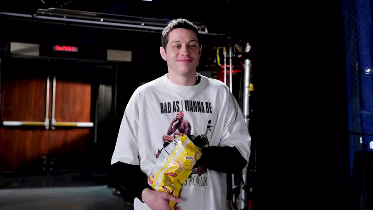 Pete Davidson declares himself host, shows off “Keenan face” in SNL promo