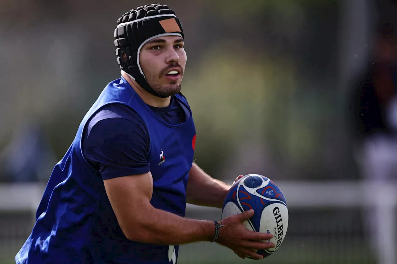 Dupont trains with headguard ahead of Boks match