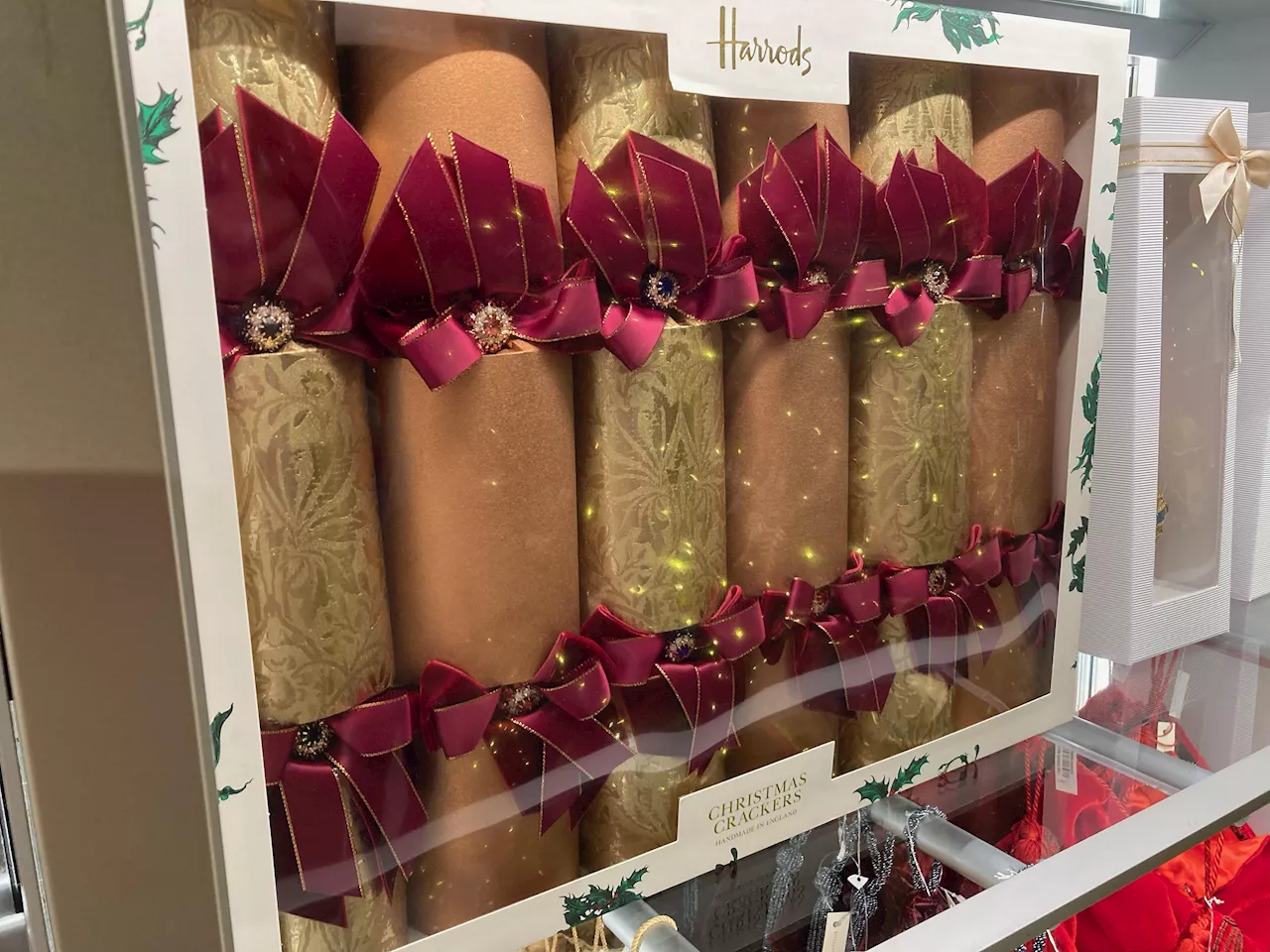 Harrods releases box of six festive crackers – and it’ll cost you an eye-watering sum...