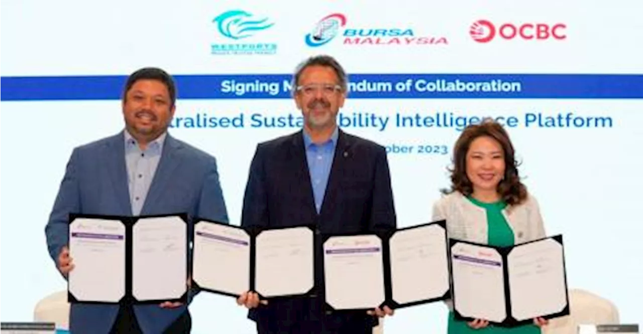 Bursa Malaysia, Westports, OCBC Malaysia inks MoU