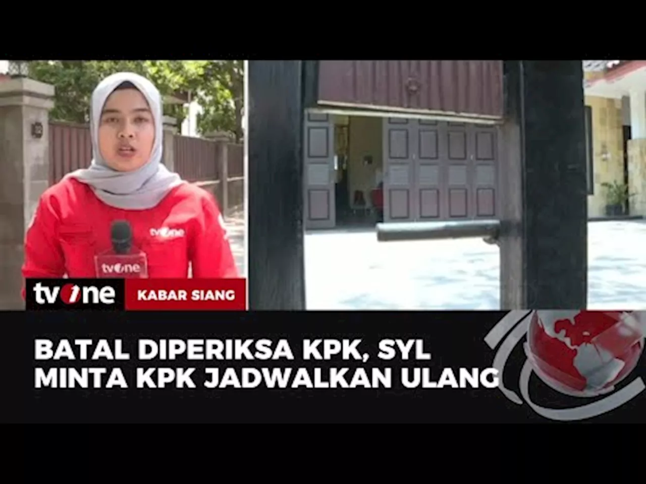 Tidak Penuhi Panggilan KPK, SYL Temui Ibunya di Makassar - tvOne