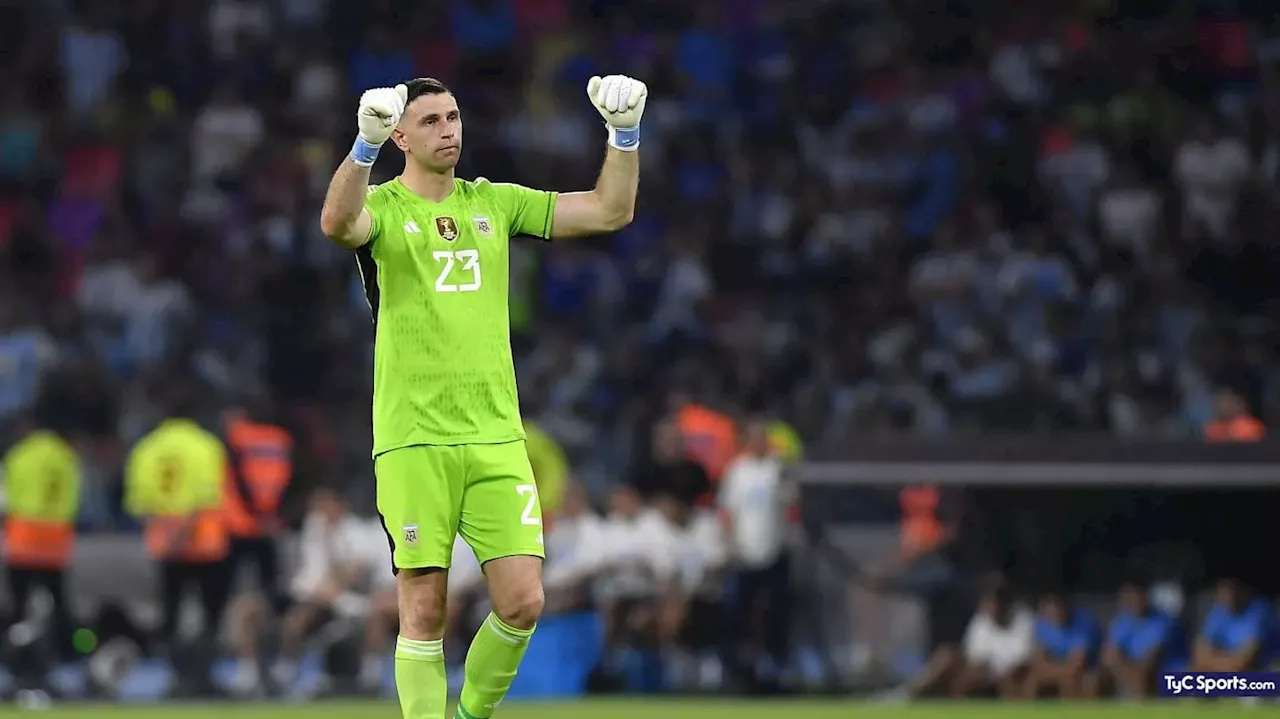 El RÉCORD HISTÓRICO que podría romper Dibu Martínez en la Selección Argentina ante Paraguay