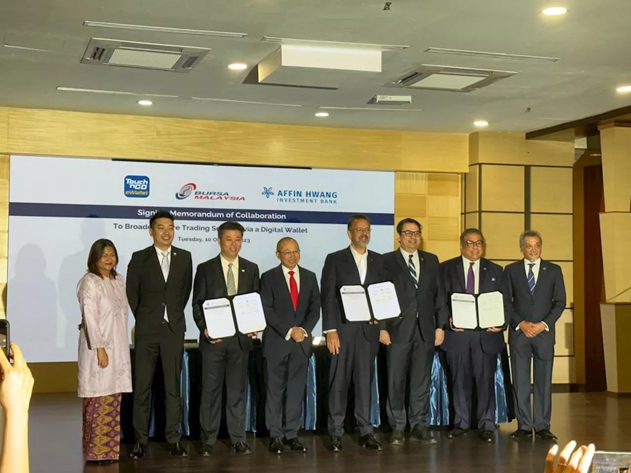 Bursa Malaysia sasar 100,000 akaun CDS baharu di platform Touch ‘n Go