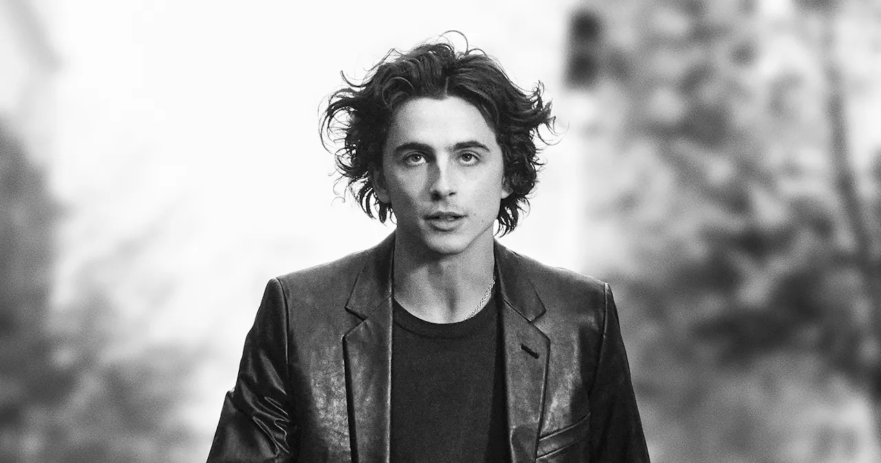 BTS Images of Timothee Chalamet’s Bleu de Chanel Campaign