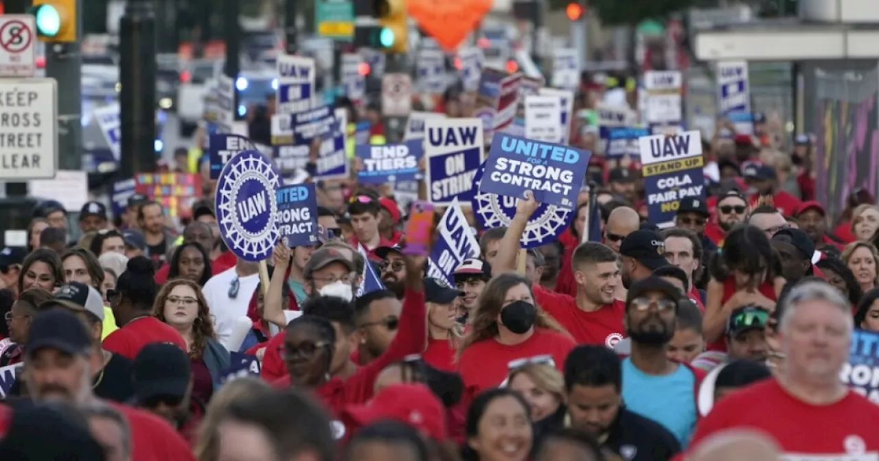 The UAW says it is expanding its strike to include a Ford truck plant in Kentucky