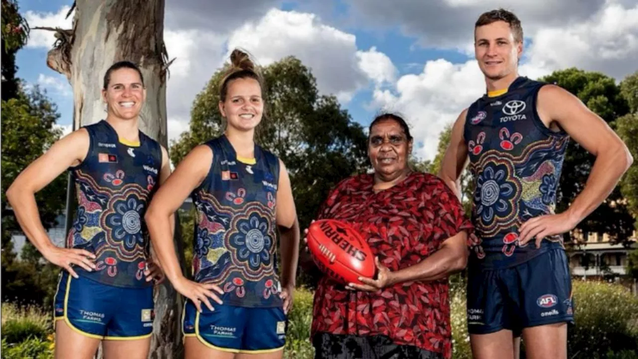 Star Crow meets estranged family member on journey to AFLW Indigenous Round