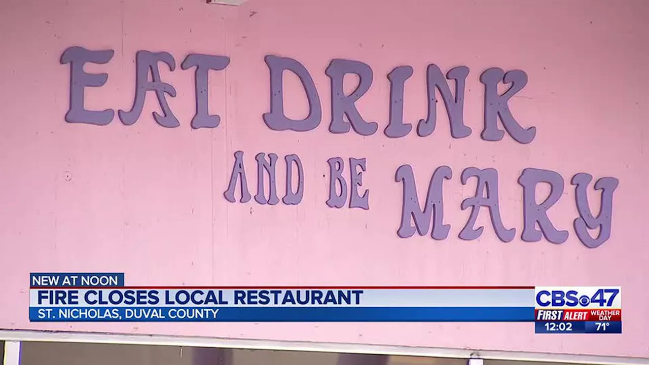 “We’ll rebuild and it’ll be even better,” fires devastates Jacksonville Hamburger Mary’s