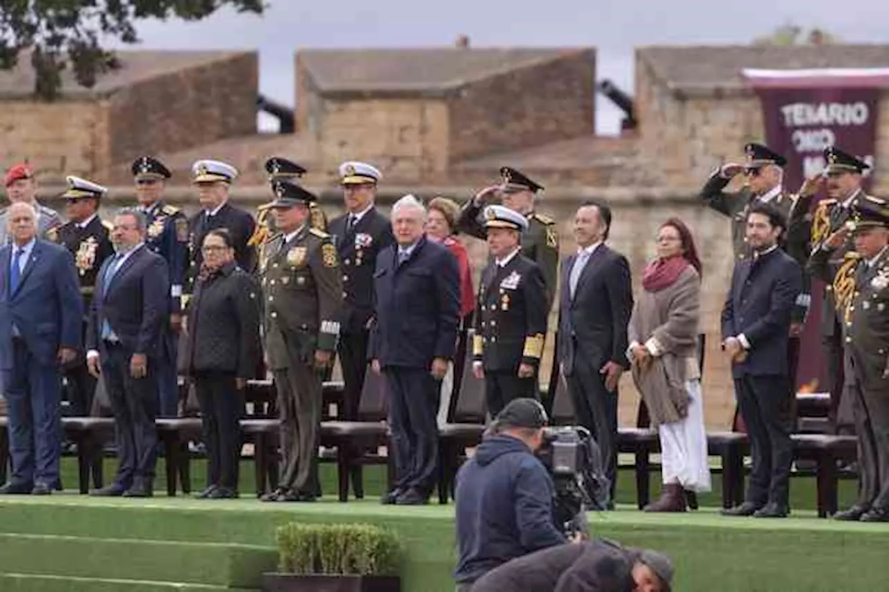 Congreso de Veracruz, presente en el Bicentenario del Heroico Colegio Militar