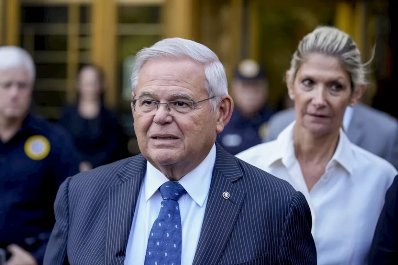 Menendez Charged With Acting as Foreign Agent for Egypt