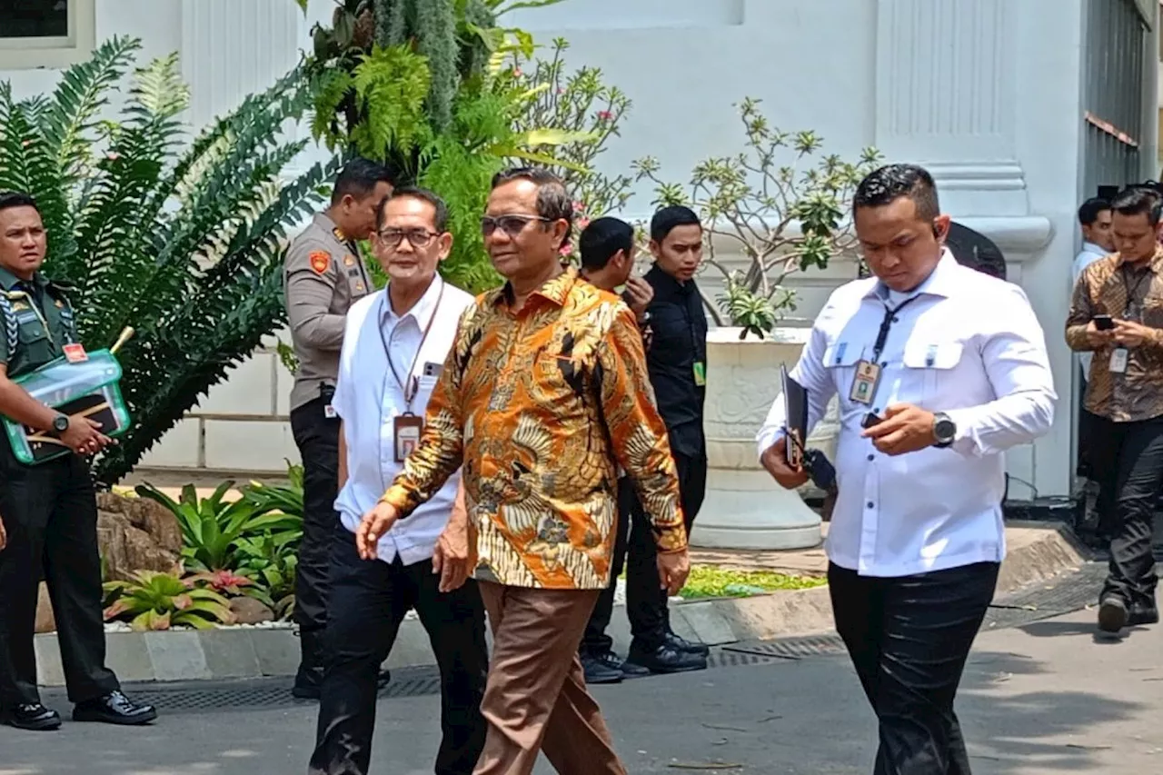 Mahfud MD komentari soal desakan pimpinan KPK mundur