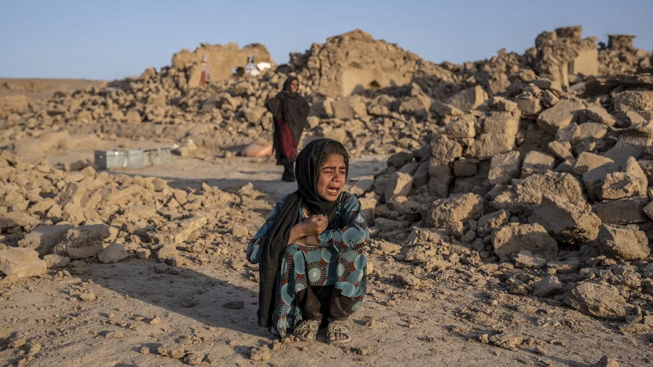 More than 90% of people killed by western Afghanistan quake were women and children, UN says