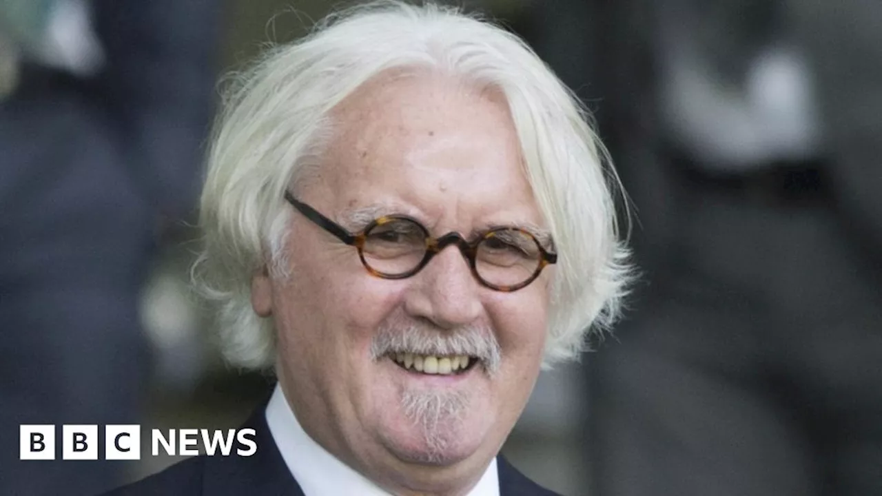 Sir Billy Connolly: 'I'll never give up live performance'