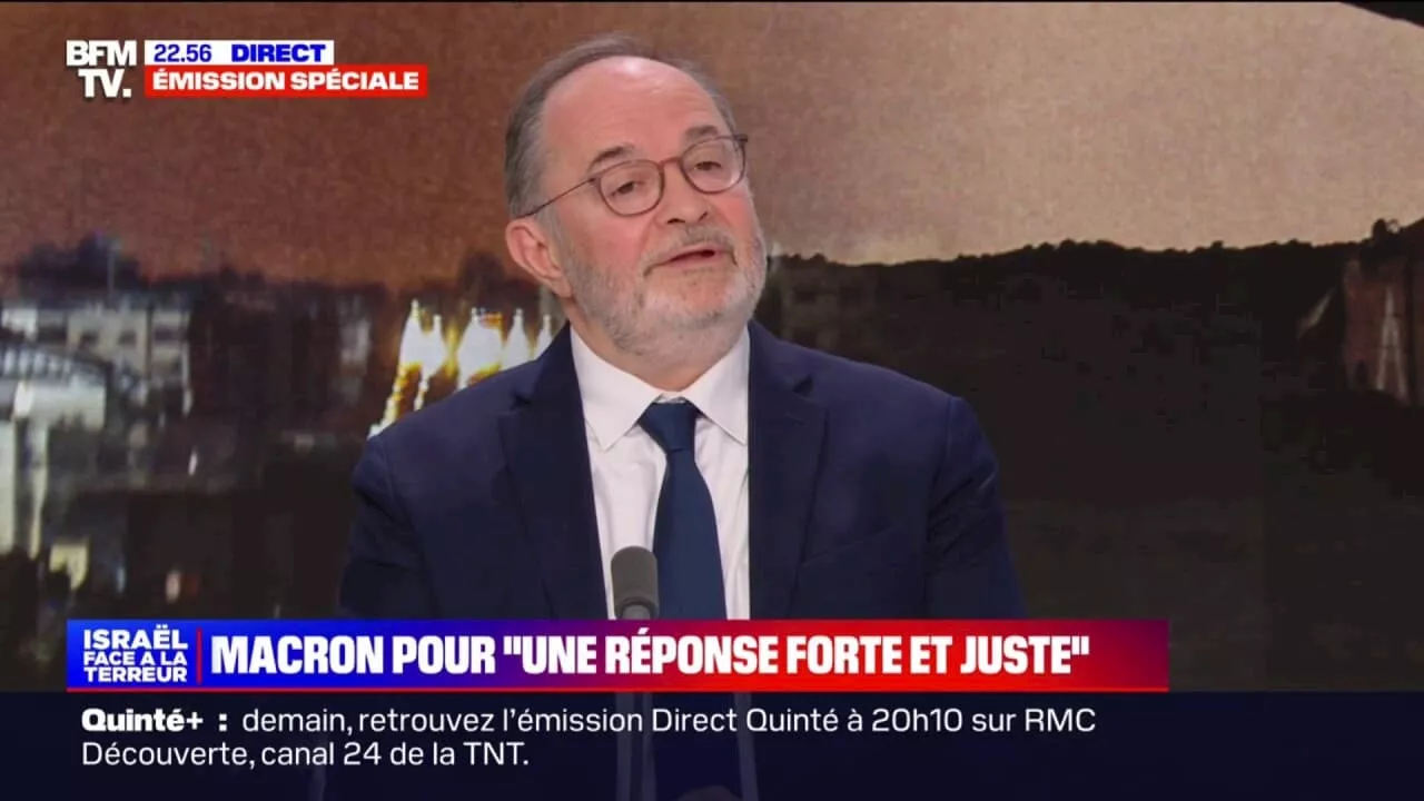 Attaque du Hamas: 'Depuis les évènements, la France est unie', pour Ariel Goldmann (président du Fonds Social Juif Unifié et de la Fondation du Judaïsme français)