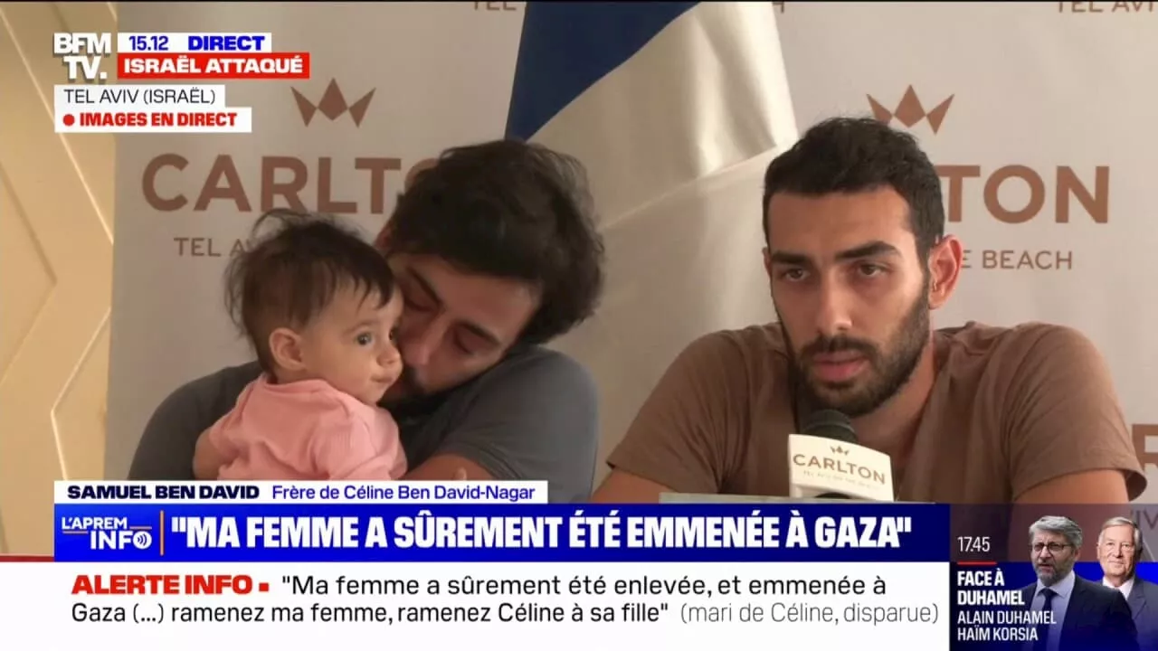 'On a besoin qu'elle revienne à la maison' témoigne le frère de Céline Ben David-Nagar, une femme franco-israélienne disparue en Israël