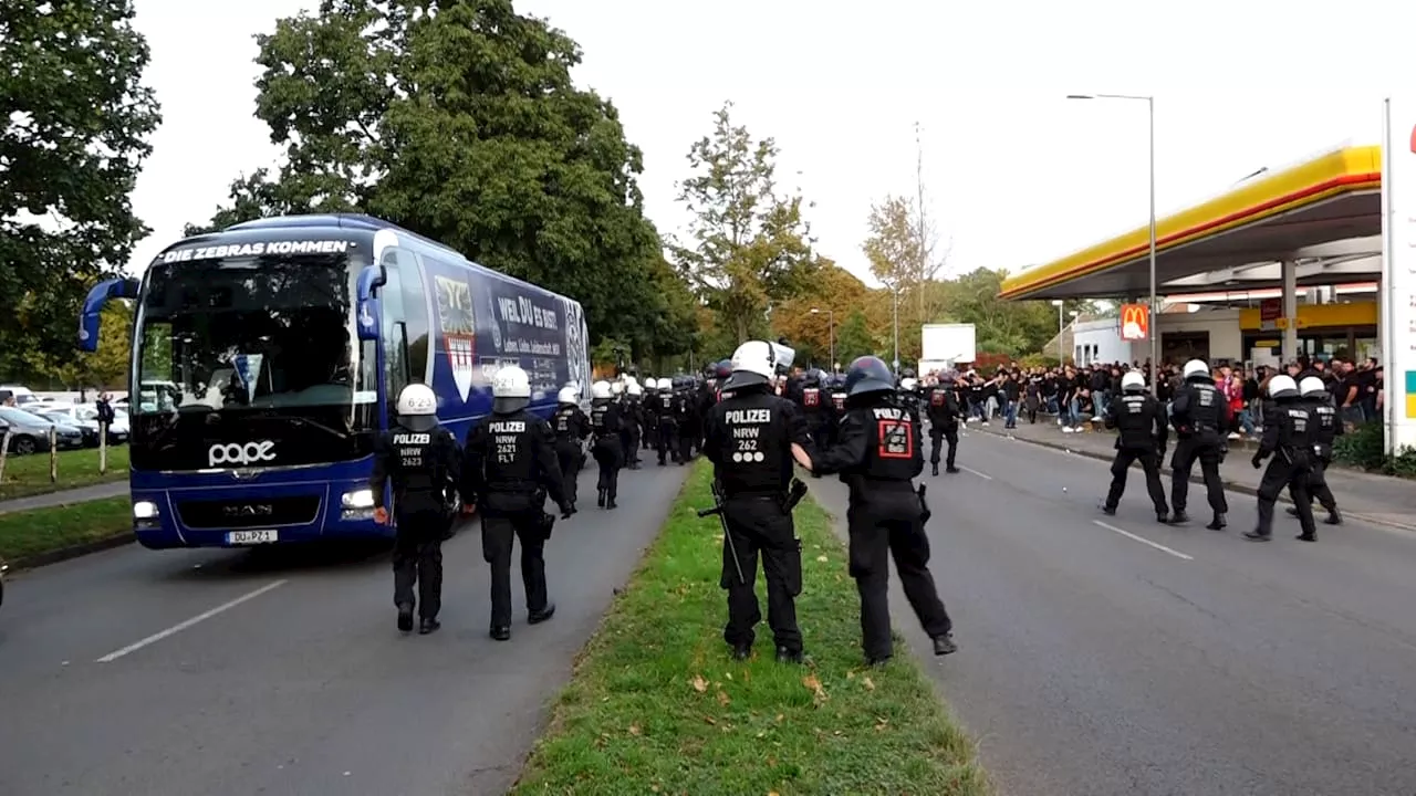 Landespokal: 50 Uerdingen-Ultras attackieren Drittligisten MSV Duisburg