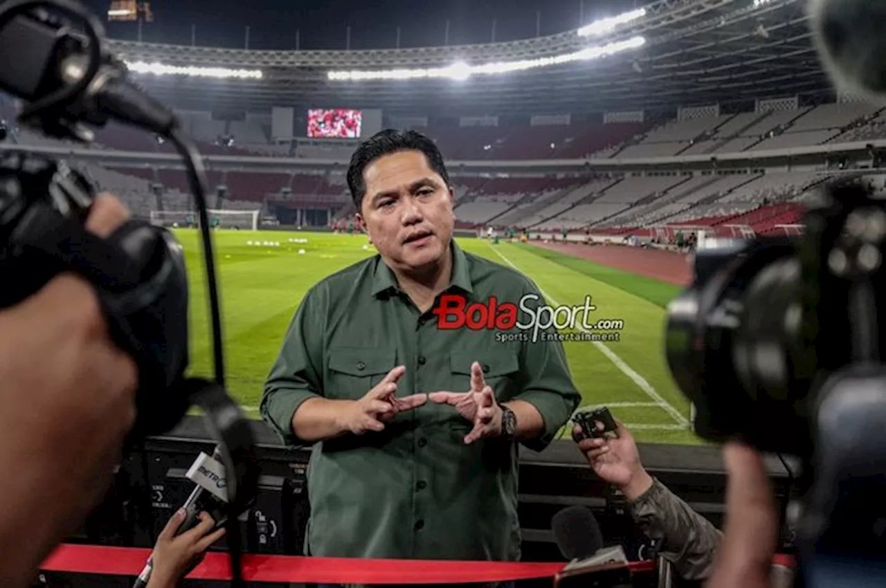 Akui Sehati dengan Shin Tae-yong, Erick Thohir Ingatkan Timnas Indonesia agar Tak Pandang Remeh Brunei