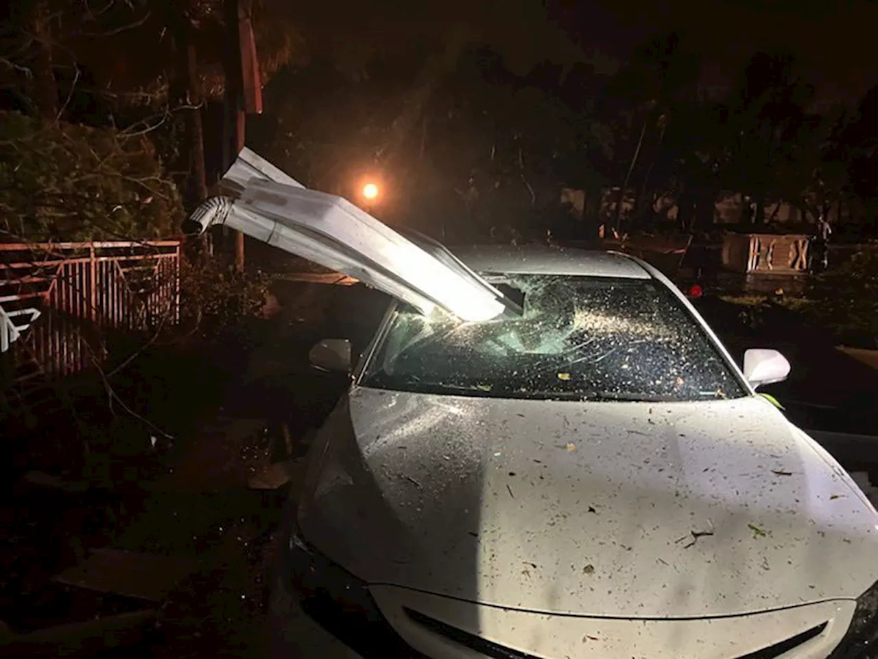 Tornado damage reported in Florida on both coasts as millions remain at risk on Thursday