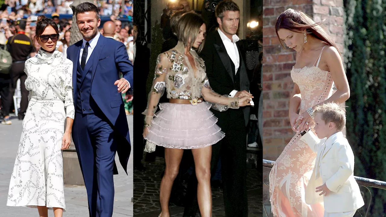 9 Times Victoria Beckham Spiced Up Wedding-Guest Dressing