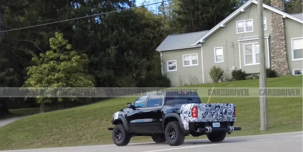 2025 Ram TRX with a Six-Cylinder Soundtrack Caught in Action